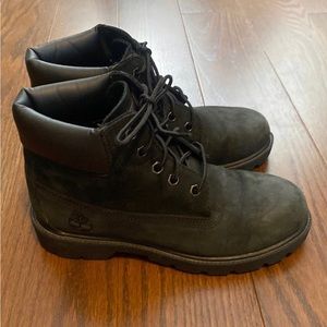 Boys Black Timberland Boots